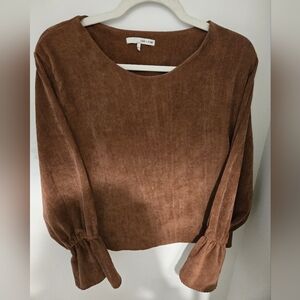 Oak + Fort Women's Brown Top